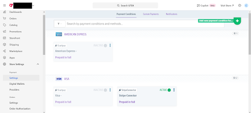 Image 11. Available Payment Methods