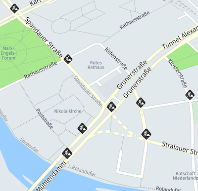 Traffic incident icons