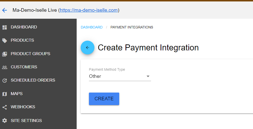 Creating a Payment Integration for "Other" 