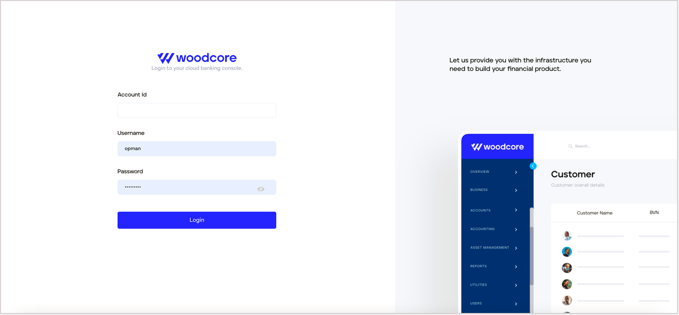 Woodcore UI