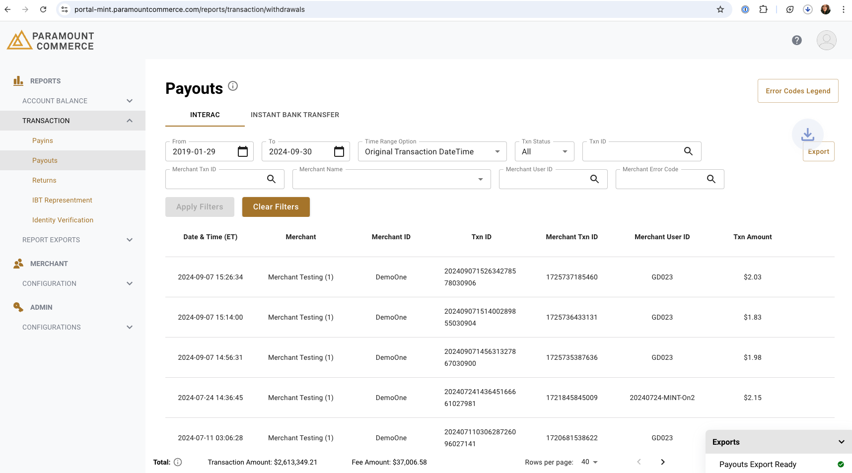 Export Compilation Completed & Browser Download Begins