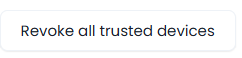Screenshot of the Revoke all trusted devices button
