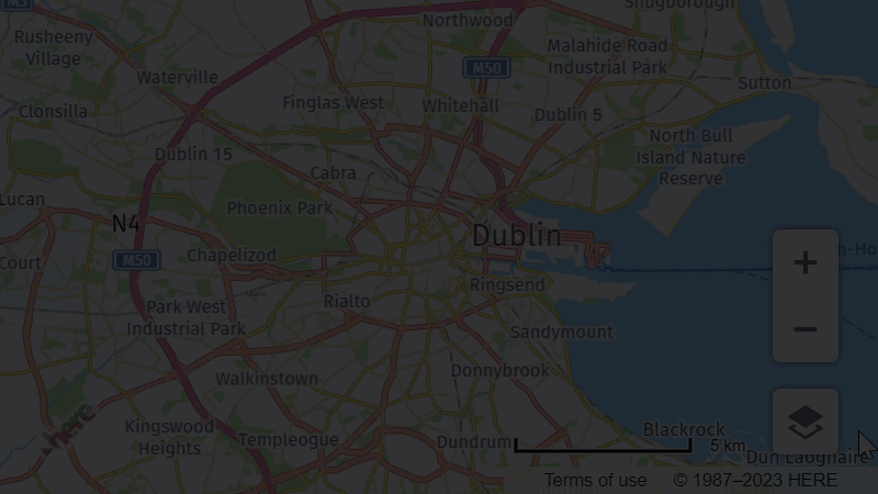 Default UI controls in Maps API for JavaScript