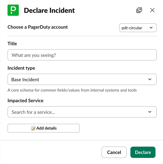 Create New Incident form for unlinked users