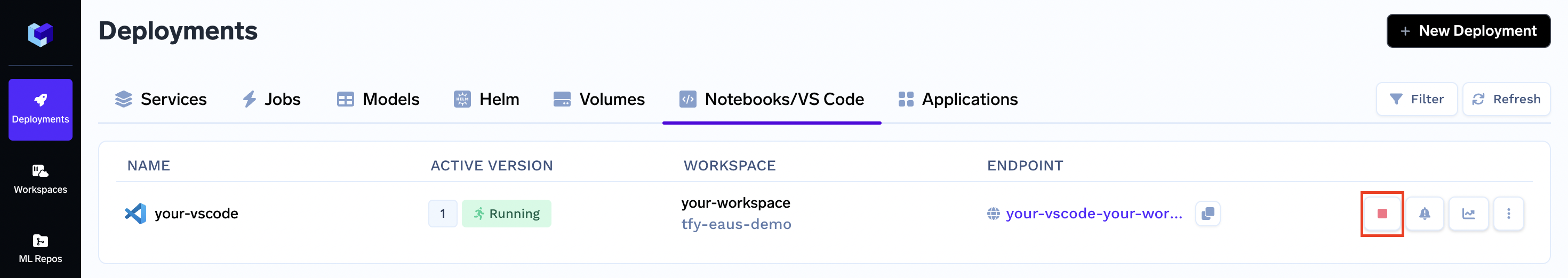 Stop VS Code Instance