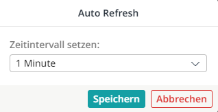 Autorefresh - Zeitintervalle