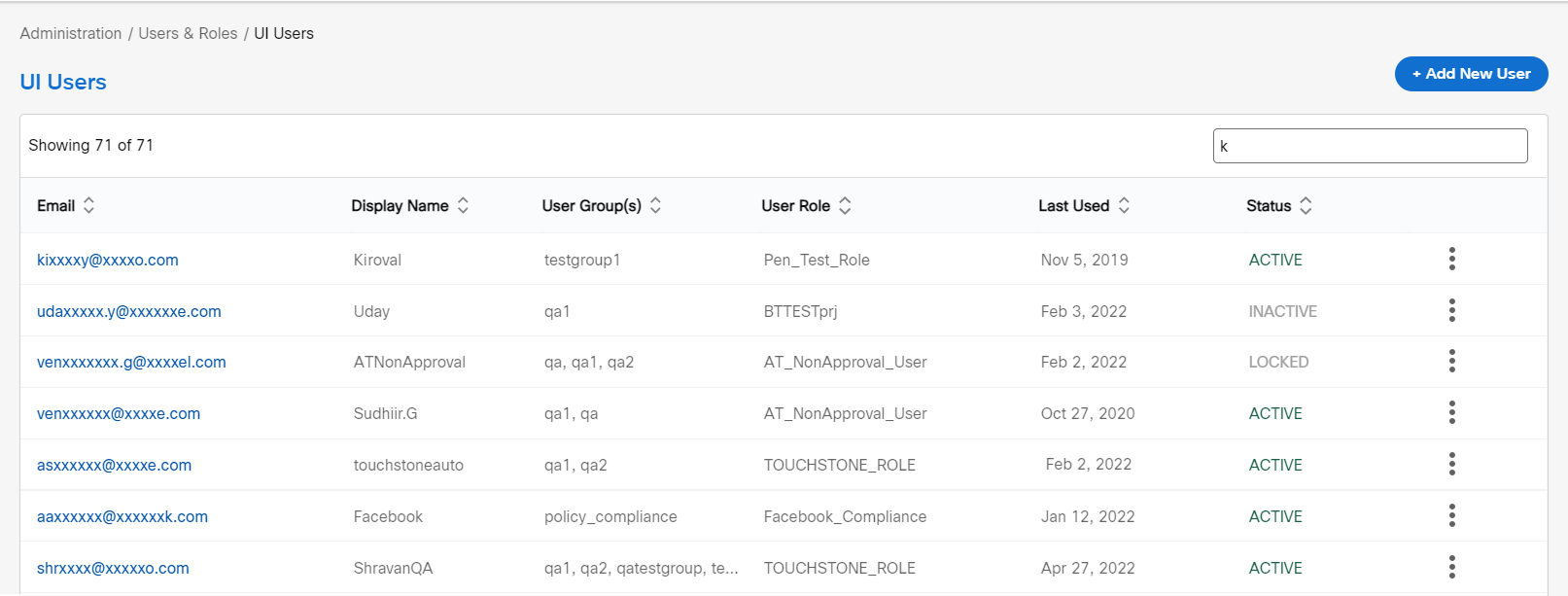 UI User