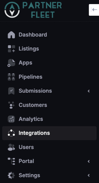 Enable Integration screenshot