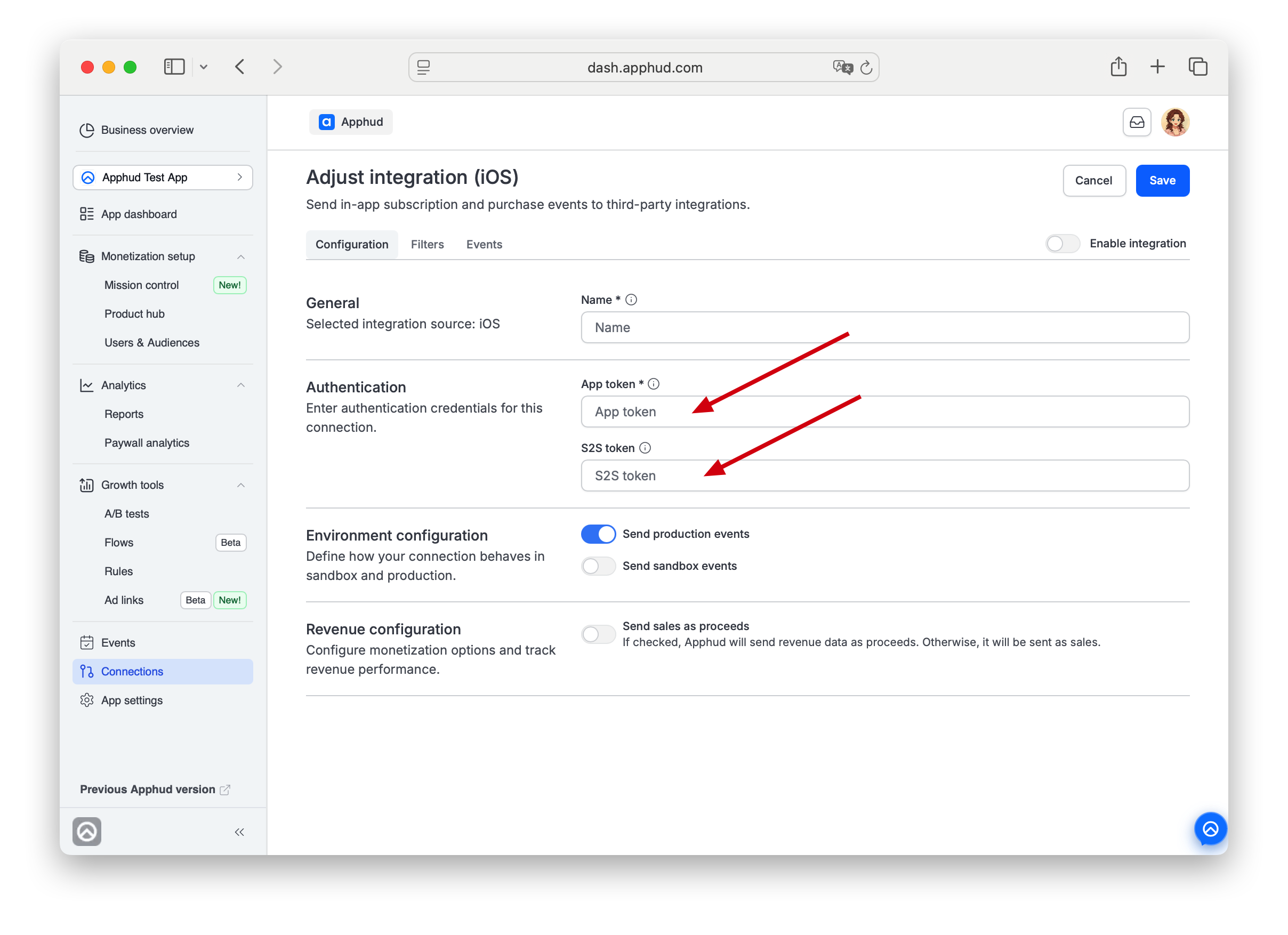 Adjust - Authentication