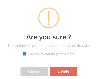 Delete User Profile