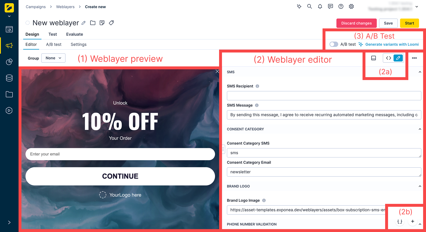 Weblayer editor part 1.