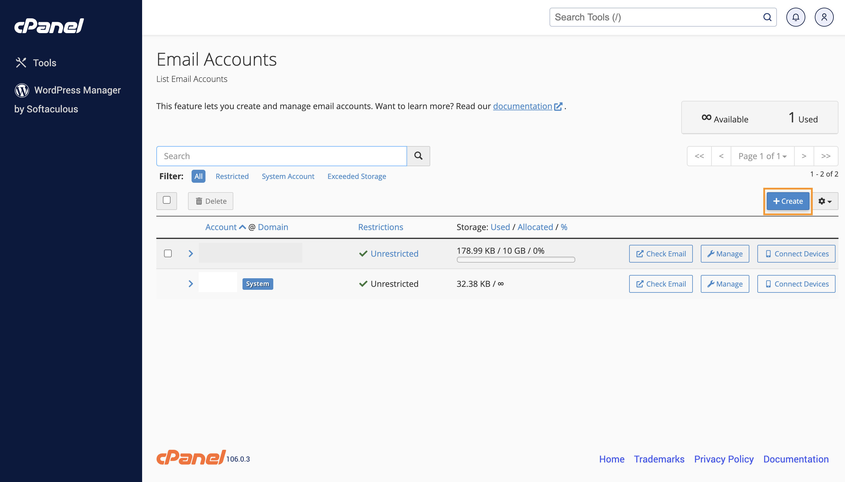 How to access cPanel Webmail - Email service 