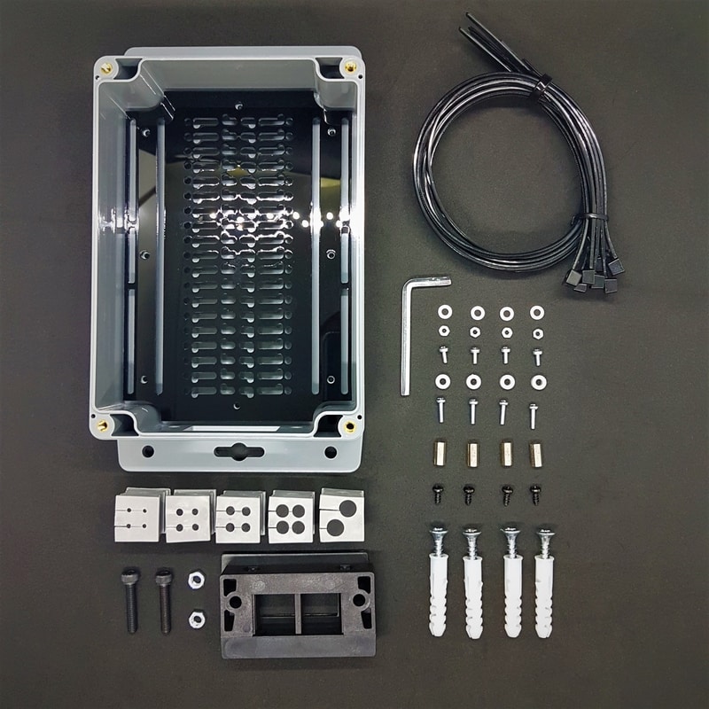 Raspberry Pi IP54 Outdoor Project Enclosure Assembly Instructions Support