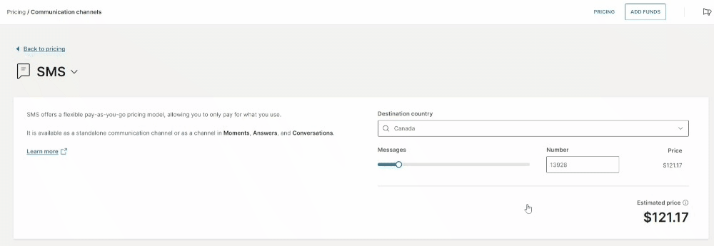 pricing calculator