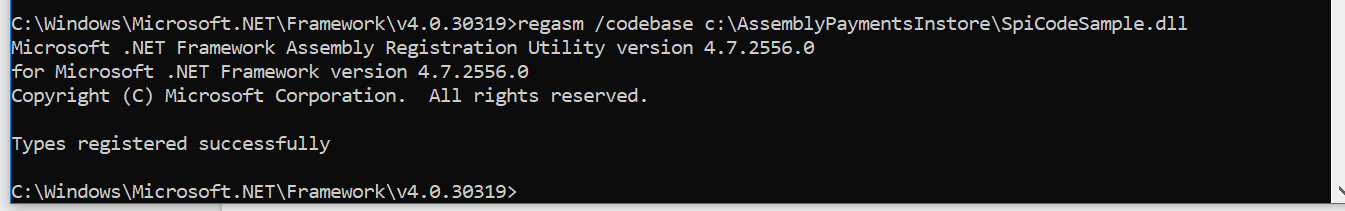 to register a .tlb file in command prompt to register a .tlb file in command prompt