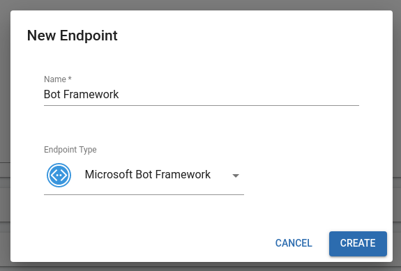 Creating a Microsoft Bot Framework Endpoint
