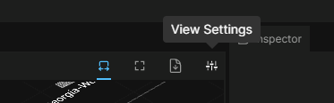 View Settings button