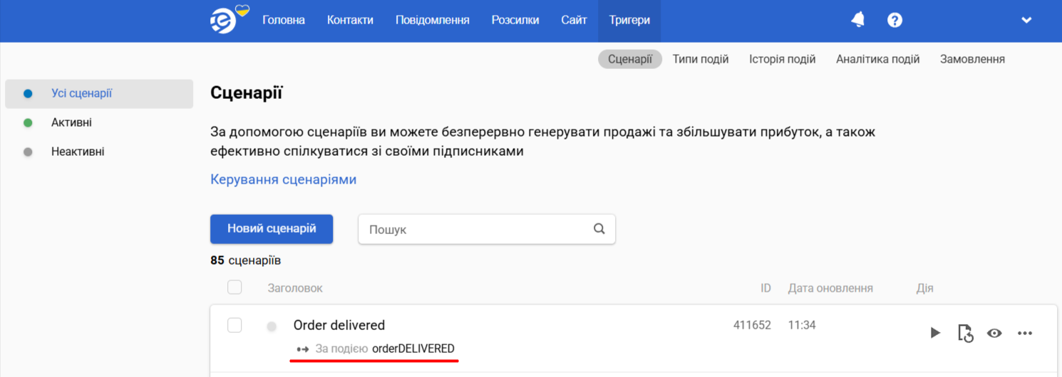 Тригерна подія