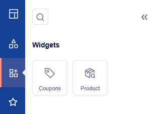 Add Product using Widgets