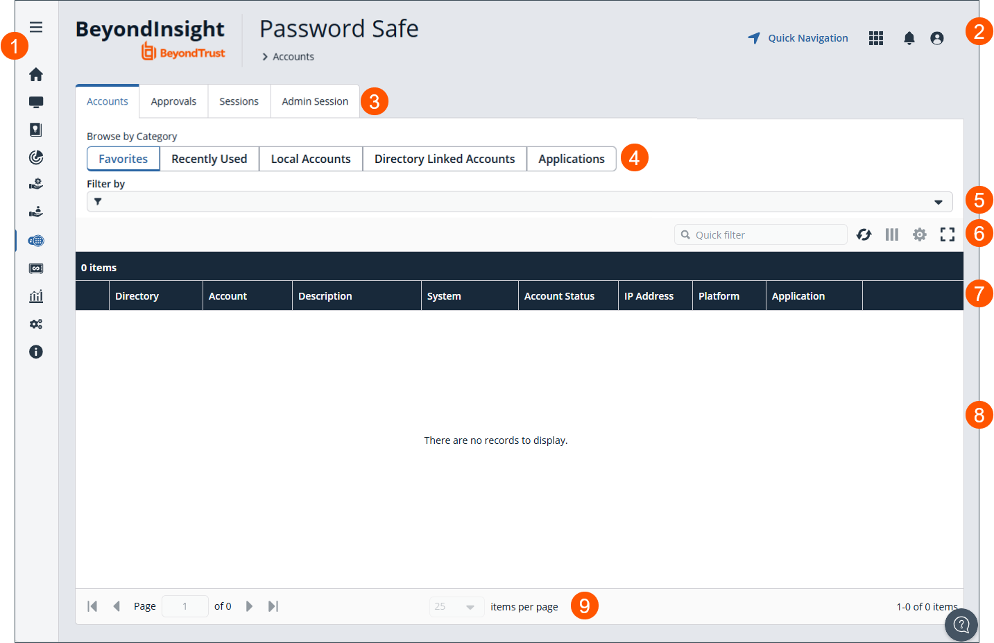 Password Safe for Cloud Home page