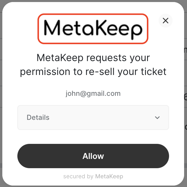 MetaKeep wallet logo