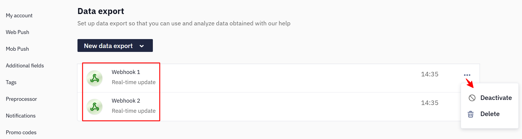 Webhooks
