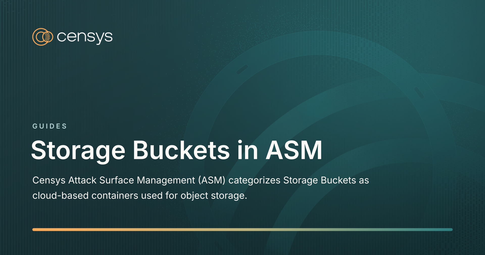 Storage Buckets