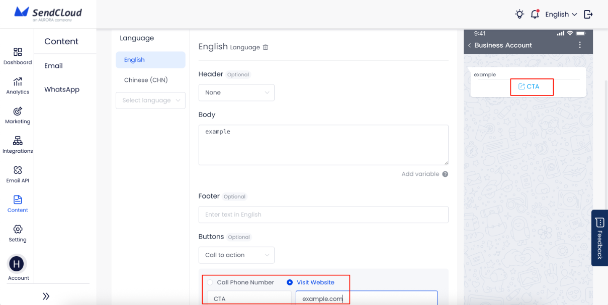 Template Content Editor