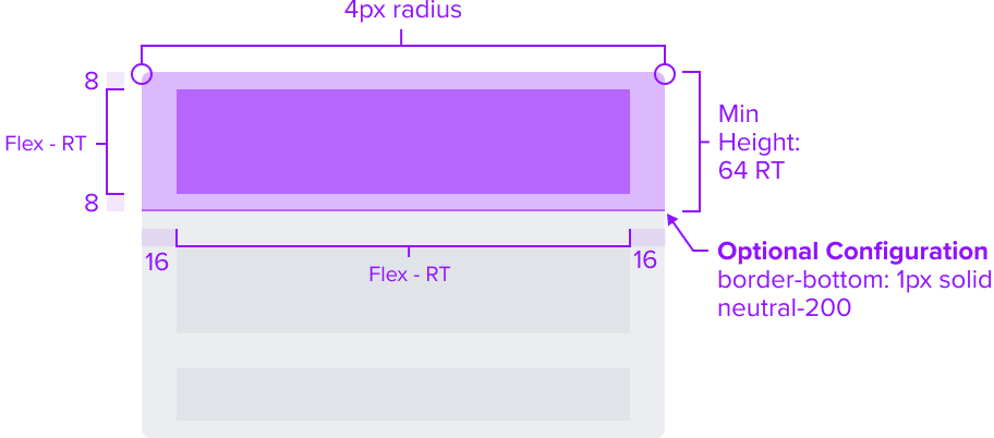 composition component header layout