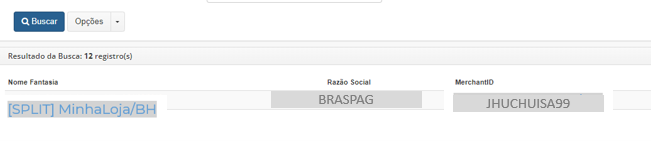 Tela que informa o MID