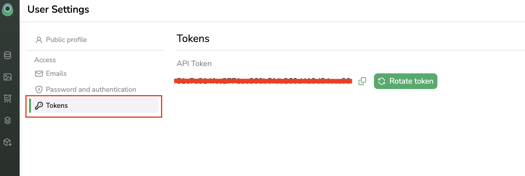 Access API Token