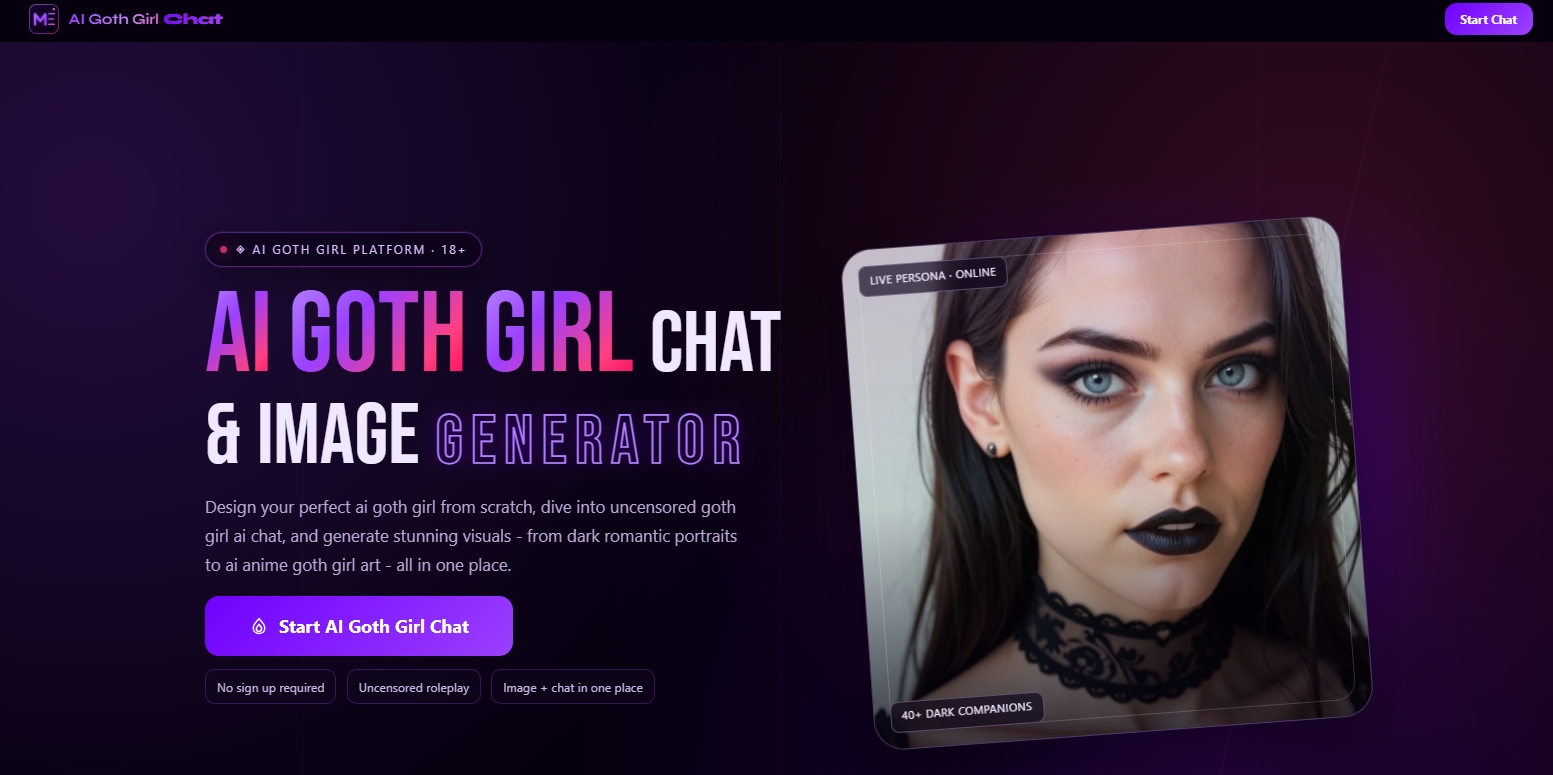 AI Goth Girl