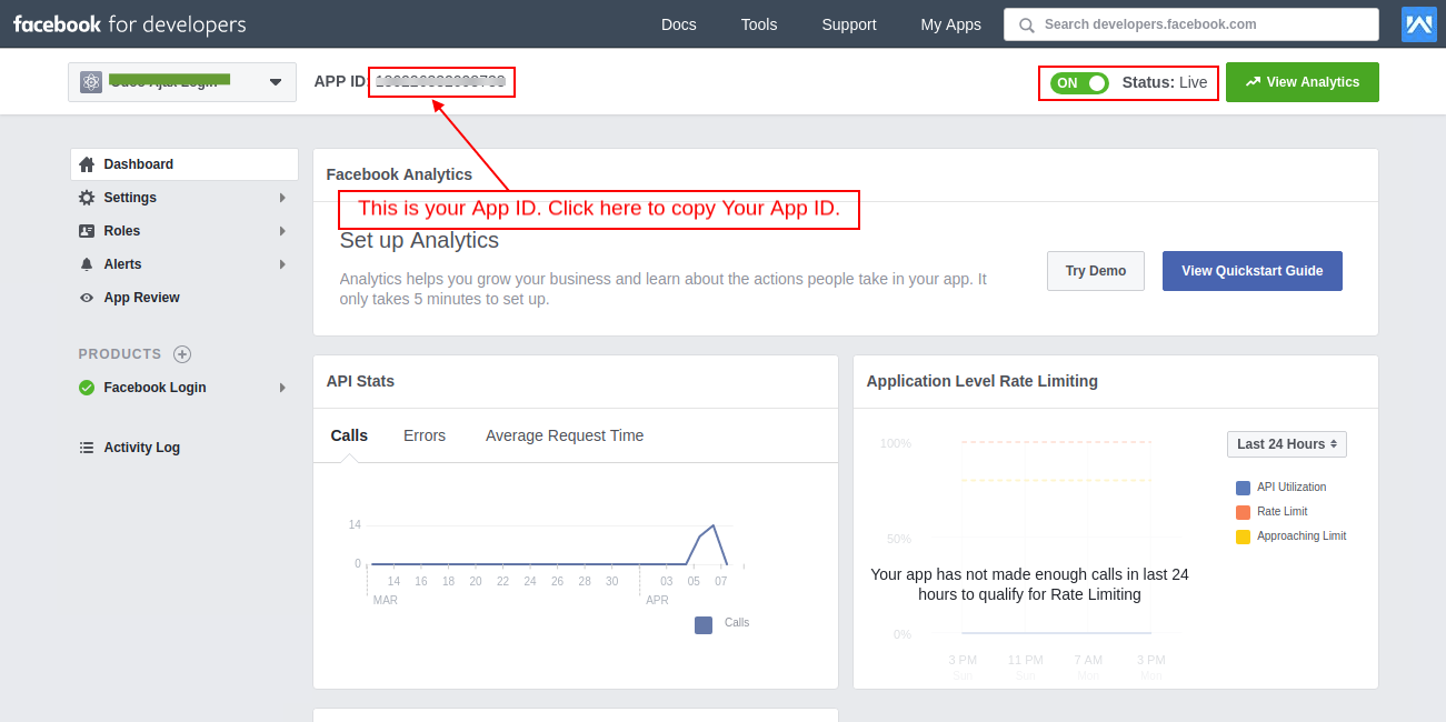 Allowing user to login using Facebook with a Custom Domain