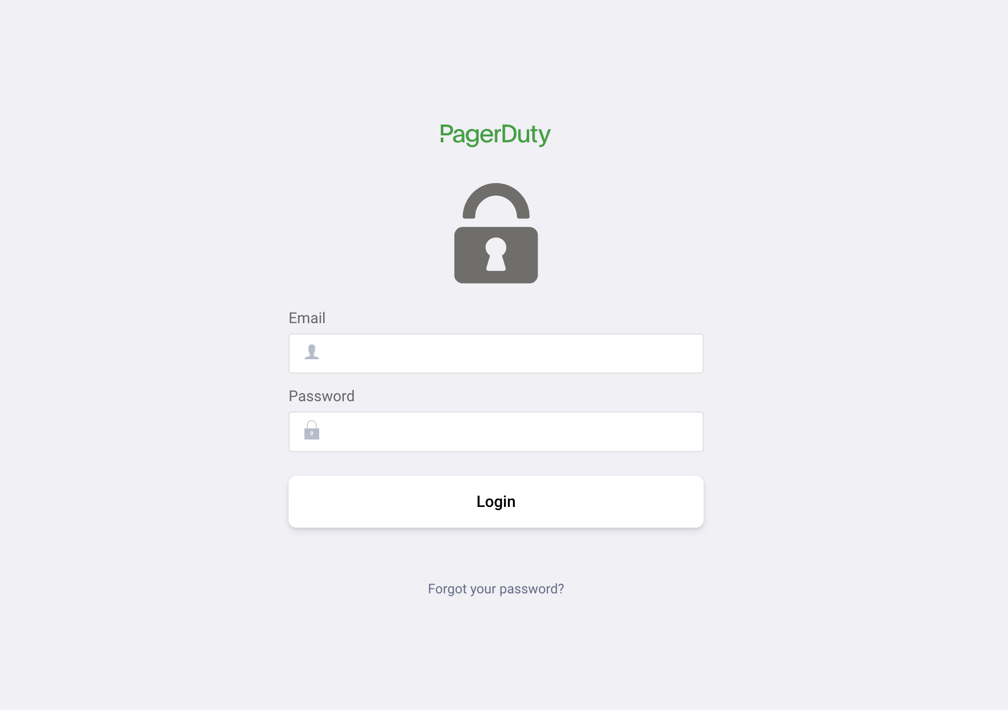 PagerDuty Authentication