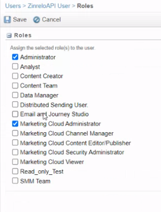 manage roles