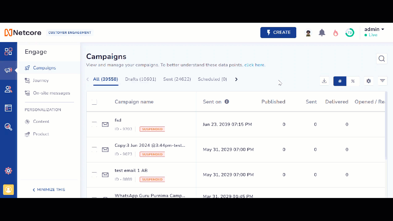 Schedule Report