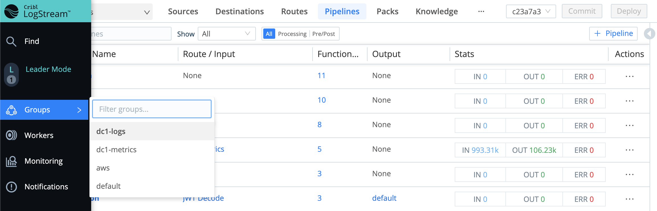 worker-groups-main-pipeline-3.1.png Distributed deployment: menu structure