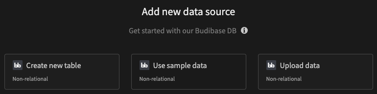 Use sample data
