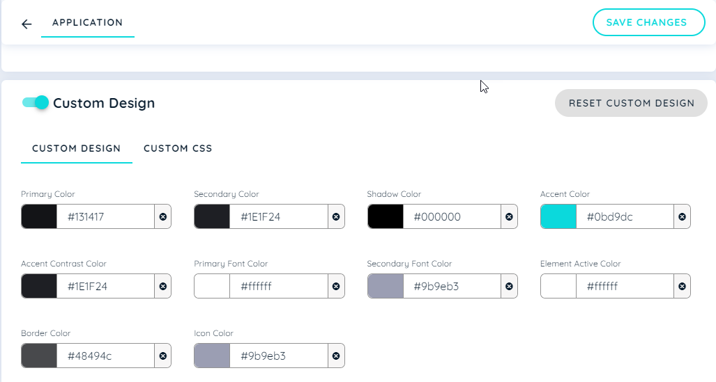 Create your first Application