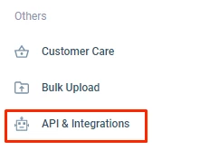 API & Integrations