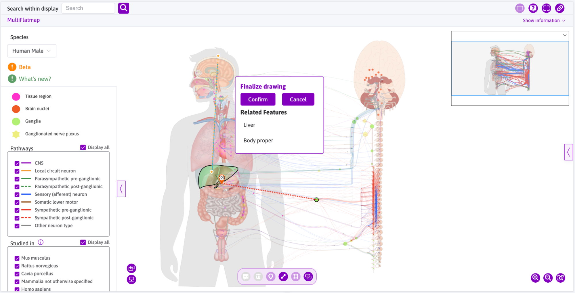 **Figure 4:** Finalise drawing confirmation dialog.