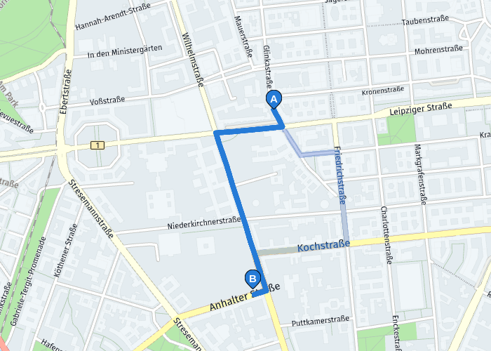 avoid environmental zone except id