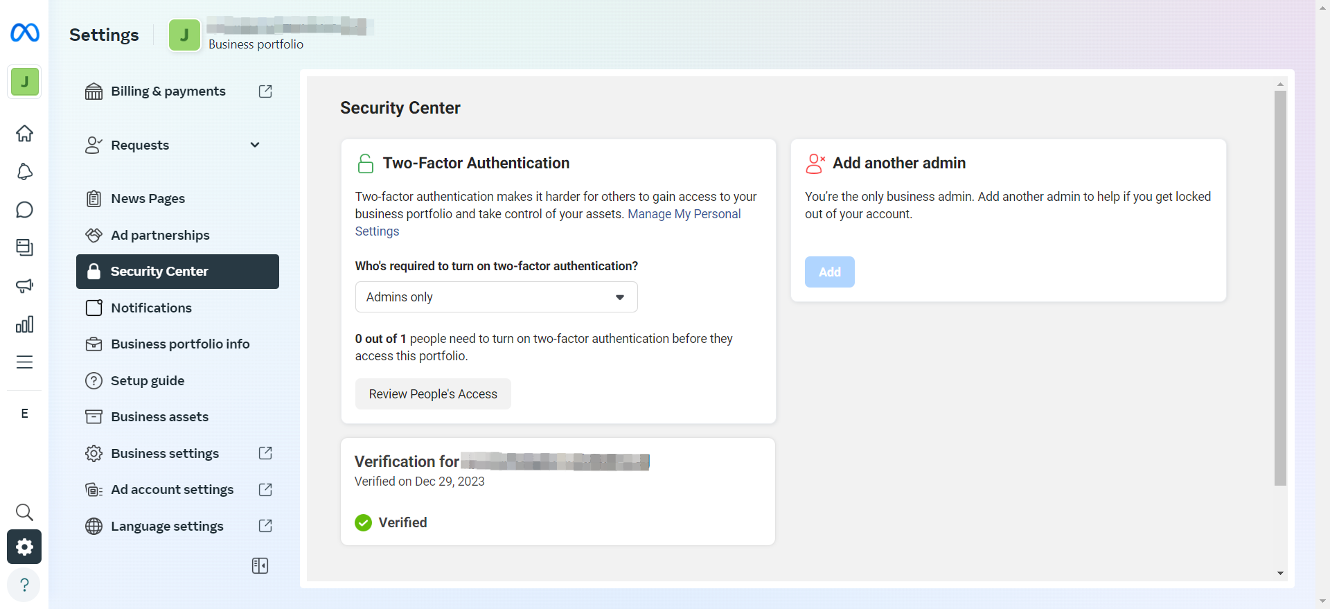 verification success