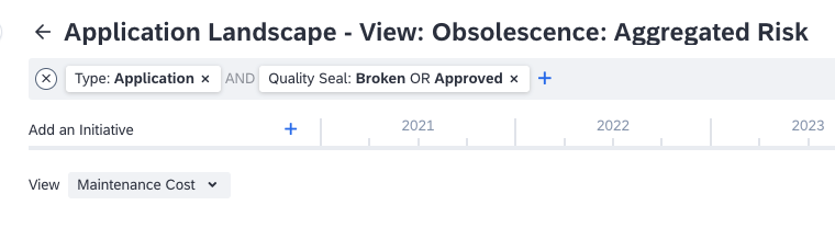 Custom Field "Maintenance Cost" in Report Views