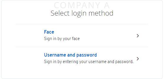 Enable username/password login