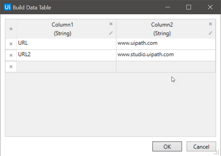 Datentabelle Erstellen Build Data Table