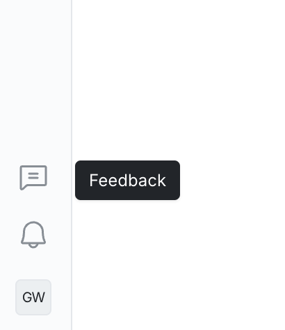 Feedback tool location