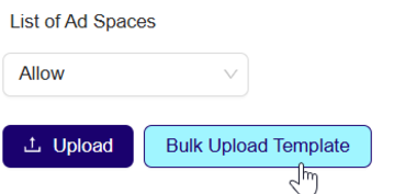 To download the Ad Spaces template