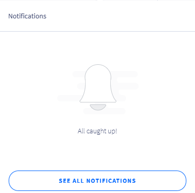 Screenshot of the Notifications window