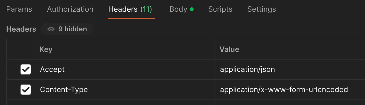 Figure 2: Request Headers